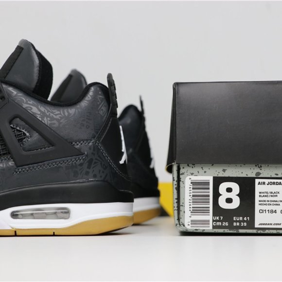 aj4 black gum